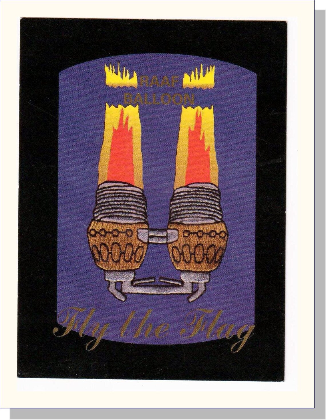 RAAF Royal Australian Air Force Red Kangaroo Hot Air Balloon Etsy