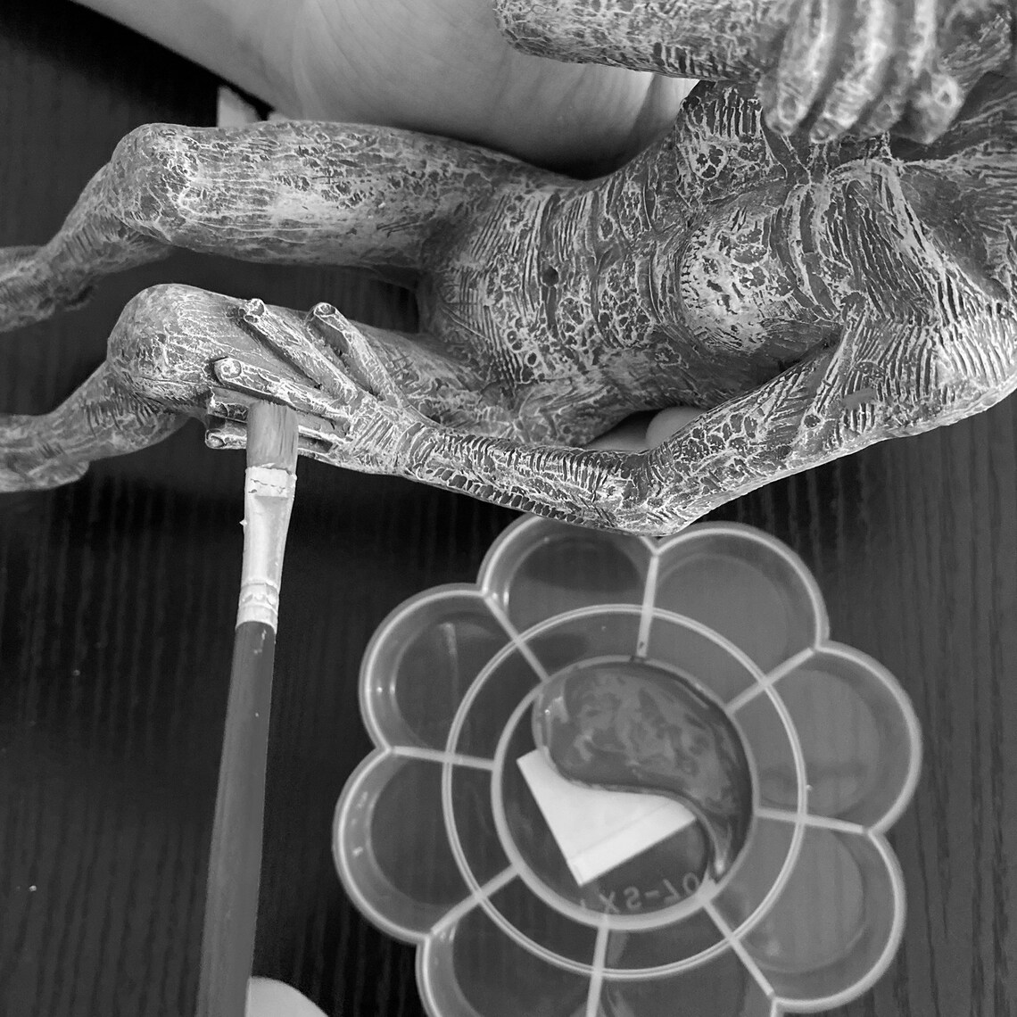 Alien Garden Décor Solarlight Statue Set Outdoor Indoor Etsy