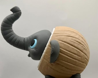 Cocofanto elefanto | italian brainrot 3d printed figurine | meme collectible
