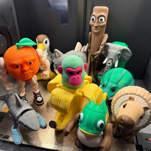 Italian Brainrot 3D Printed Figurine | Meme Collectible | Viral AI Character Desk Toy