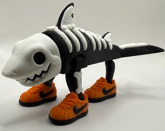 Halloween tralalero tralala | italian brainrot 3d printed figurine