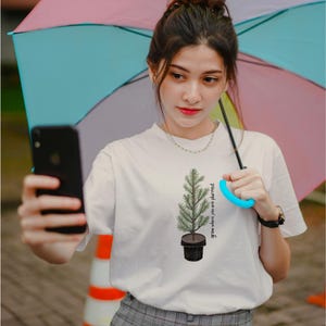 Grow Where You Are Planted T-Shirt - Inspirational Plant Lover Tee - Nature Quote Shirt for Gardeners & Eco-Conscious Gifts