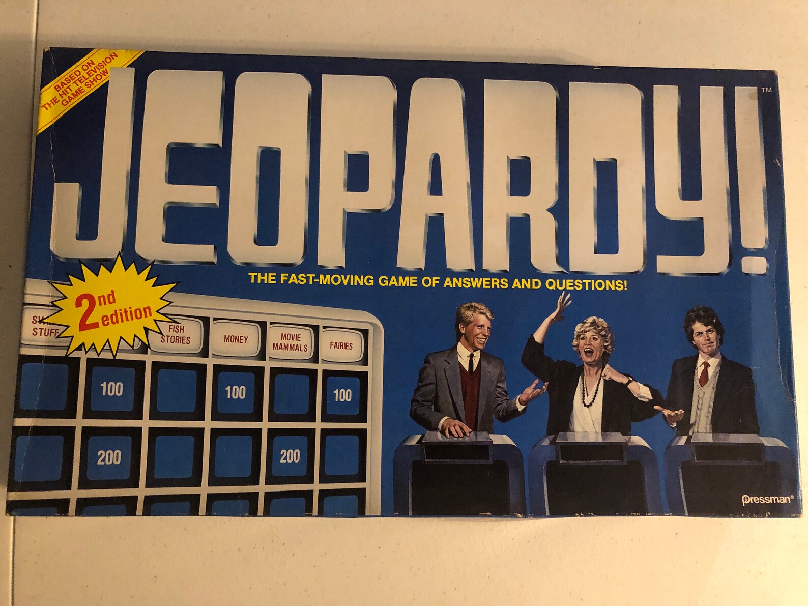 Jeopardy 2nd Edition Board Game Etsy