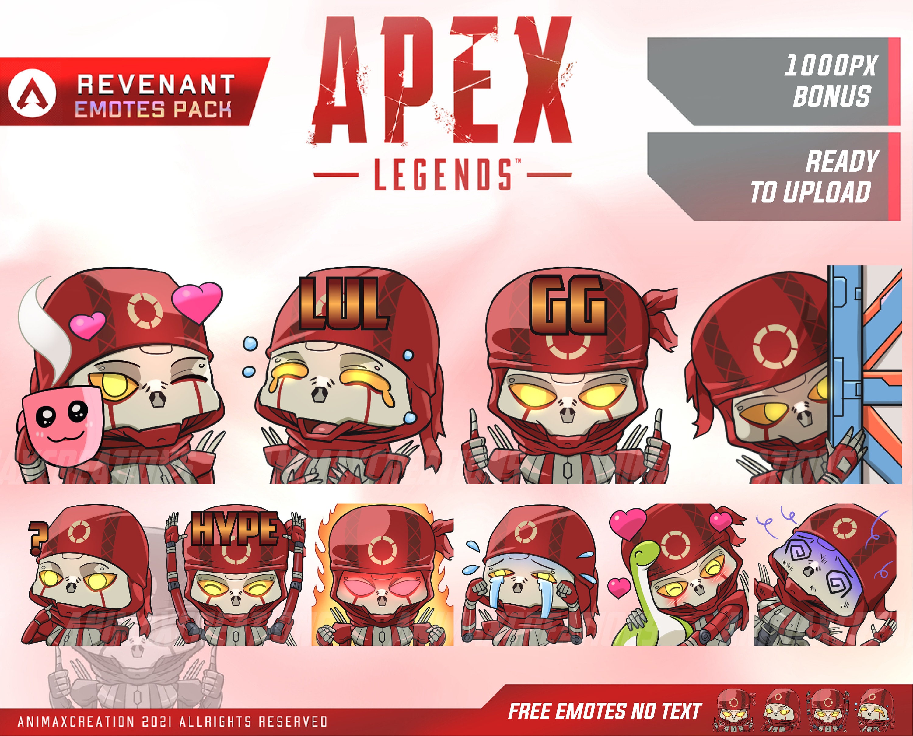 Apex Legends Revenant Greeting Card