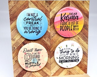 Antisocial, Antisocial Butterfly, Sarcastic Magnets, Sarcasm Quote, Sarcasm Gift, Magnets Fridge, Funny Gift, Socially Awkward, Large Magnet