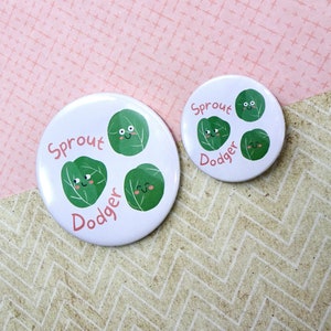 Weihnachtsmagnete, Brussel Sprout Geschenk, Brussel Sprout Pin, Geschenk für Weihnachten, Stocking Stuffer, Adventskalender Füller, Stocking Filler
