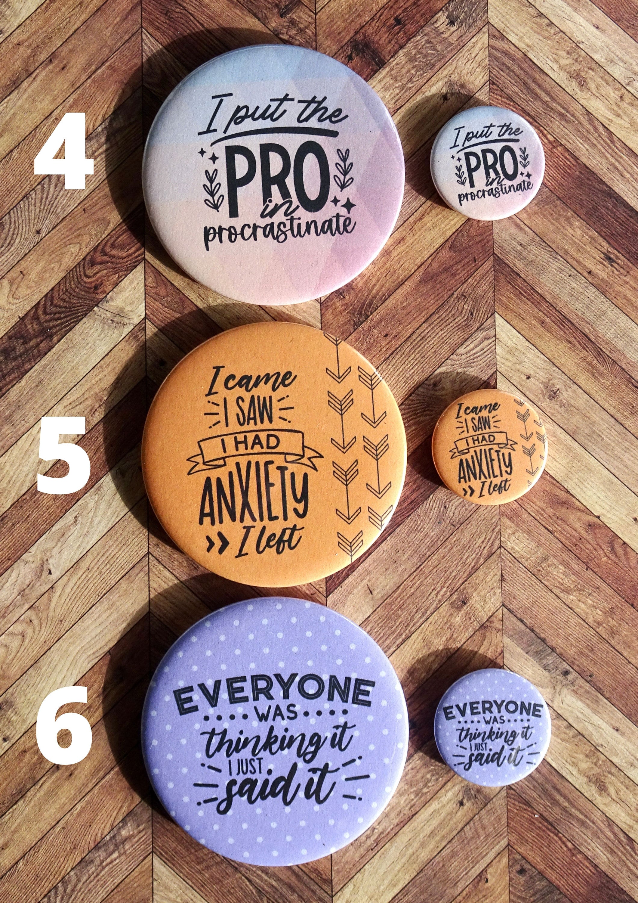 Sarcastic Magnets, Anxiety Magnet, Sarcastic Quotes, Anxiety Quotes, Sarcastic Gifts, Funny Magnets, Funny Quotes, Gifts for Anxious People