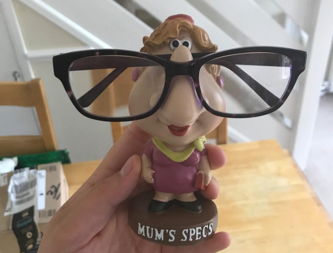 Cute Glasses Holder Funny Old Lady Unique Office Home Desk Etsy UK