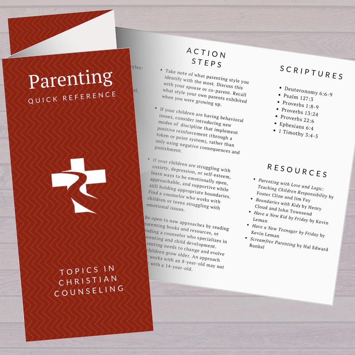 Topics in Christian Counseling Brochures 6 Brochures | Etsy