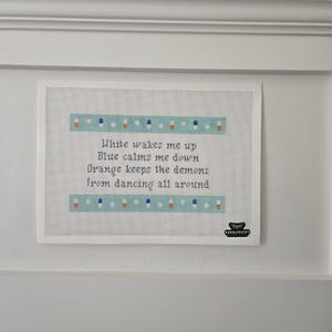 funny needlepoint pillow with sayings, reno 911, handpainted needlepoint canvas sayings, needlepoint gifts image 2