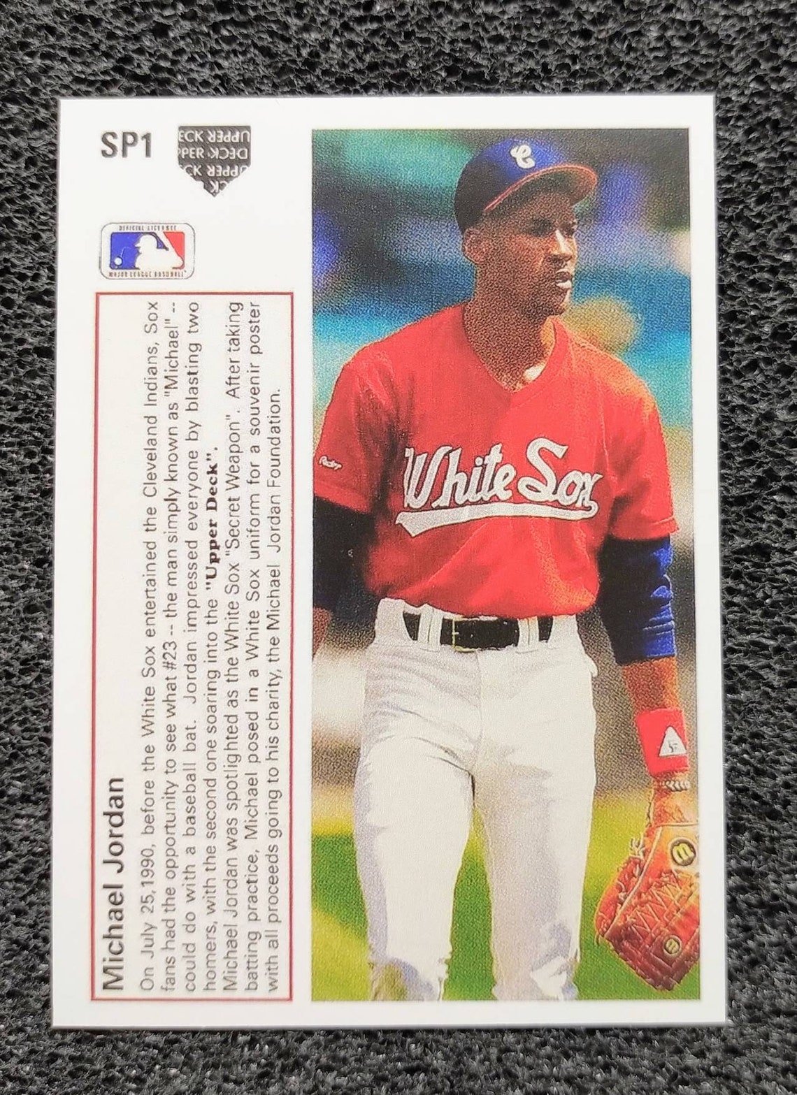 1991 Michael Jordan Upper Deck Rookie Baseball Card SP1