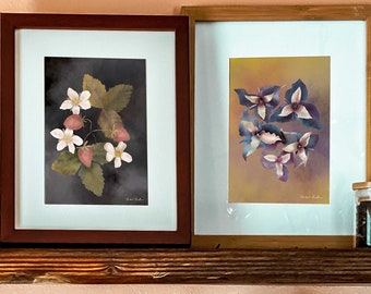 Botanical Art Prints: Herbarium Gallery Wall Decor (6x8)