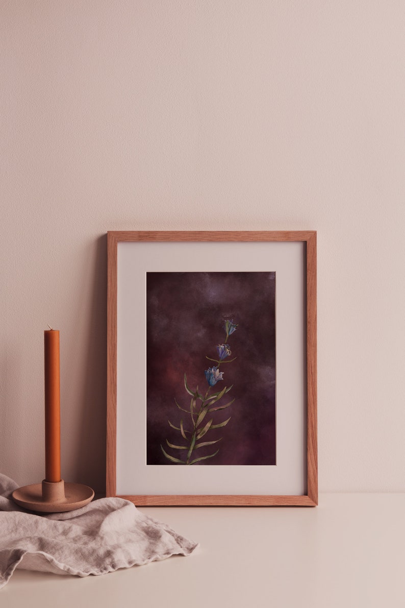 pretty plant art print