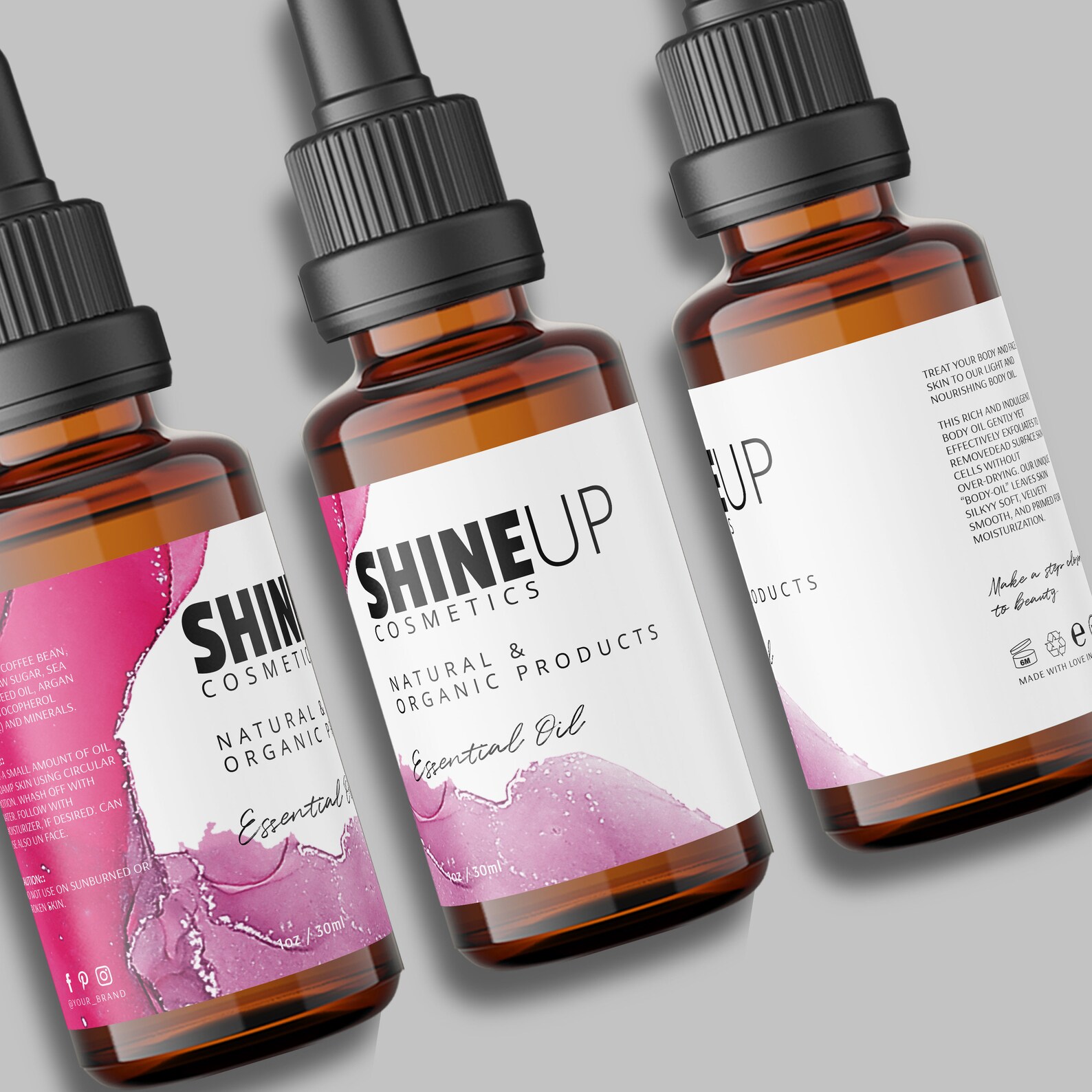 Editable Shampoo Bottle Label Printable Skincare Bottle Label Etsy