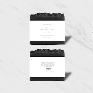 Printable Soap Label, Editable Soap Label Template, Custom Soap Label Design, DIY Label Template, Stylish Soap Label, Templett