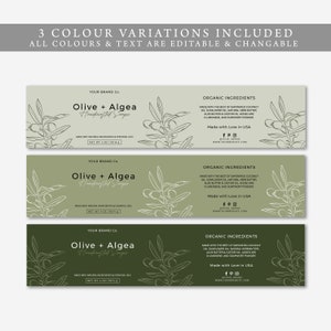 Editable Bar Soap Label Template Printable Custom Soap Label Template