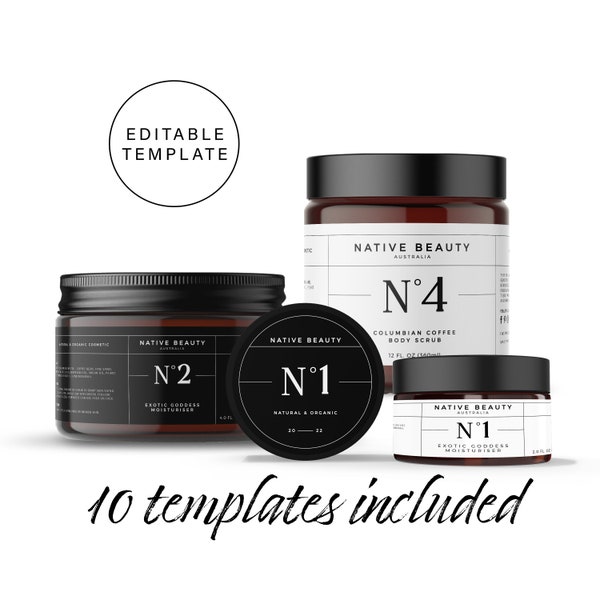 Body Scrub Container Etsy