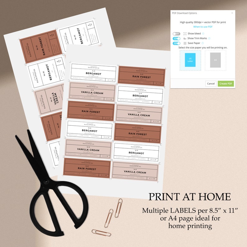 Editable Candle Branding Kit Template Candle Making Kit Etsy Australia
