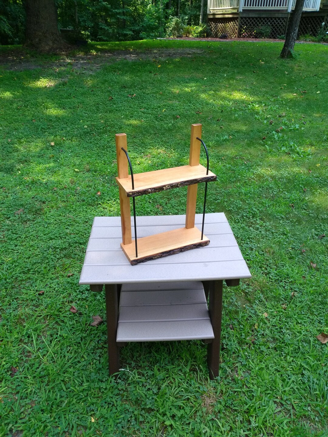 Live Edge Cherry Wall Shelf 13 Etsy