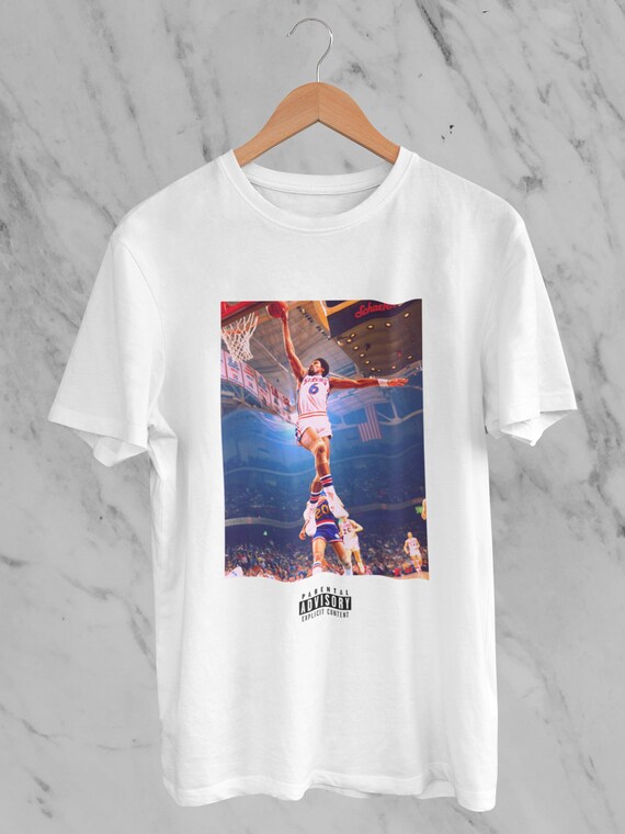 dr j vintage t shirt