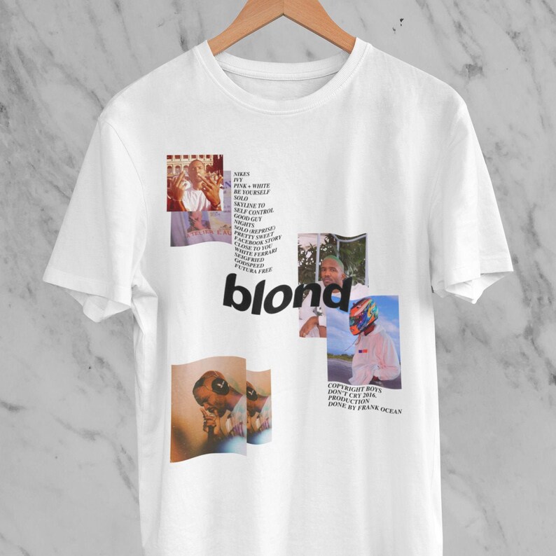 Frank Ocean Blond Album Cover Vintage 