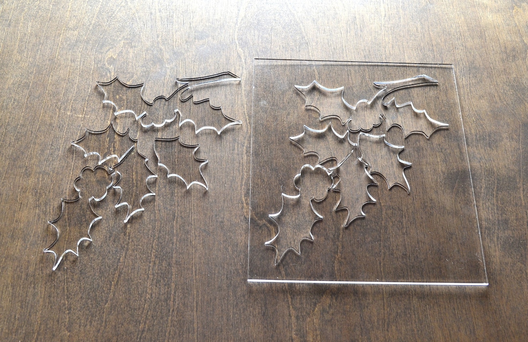 Holy Router Templates, Inlay Template Clear Acrylic, Router Jig