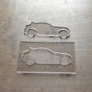 Sports Car Router Template, Router Inlay Template, Clear Acrylic ...