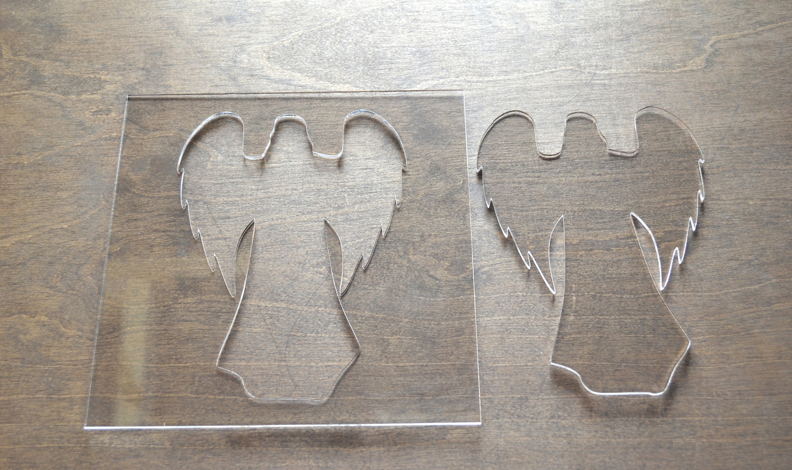 Angle Router Template, Router Inlay Template, Clear Acrylic, Router Jig ...