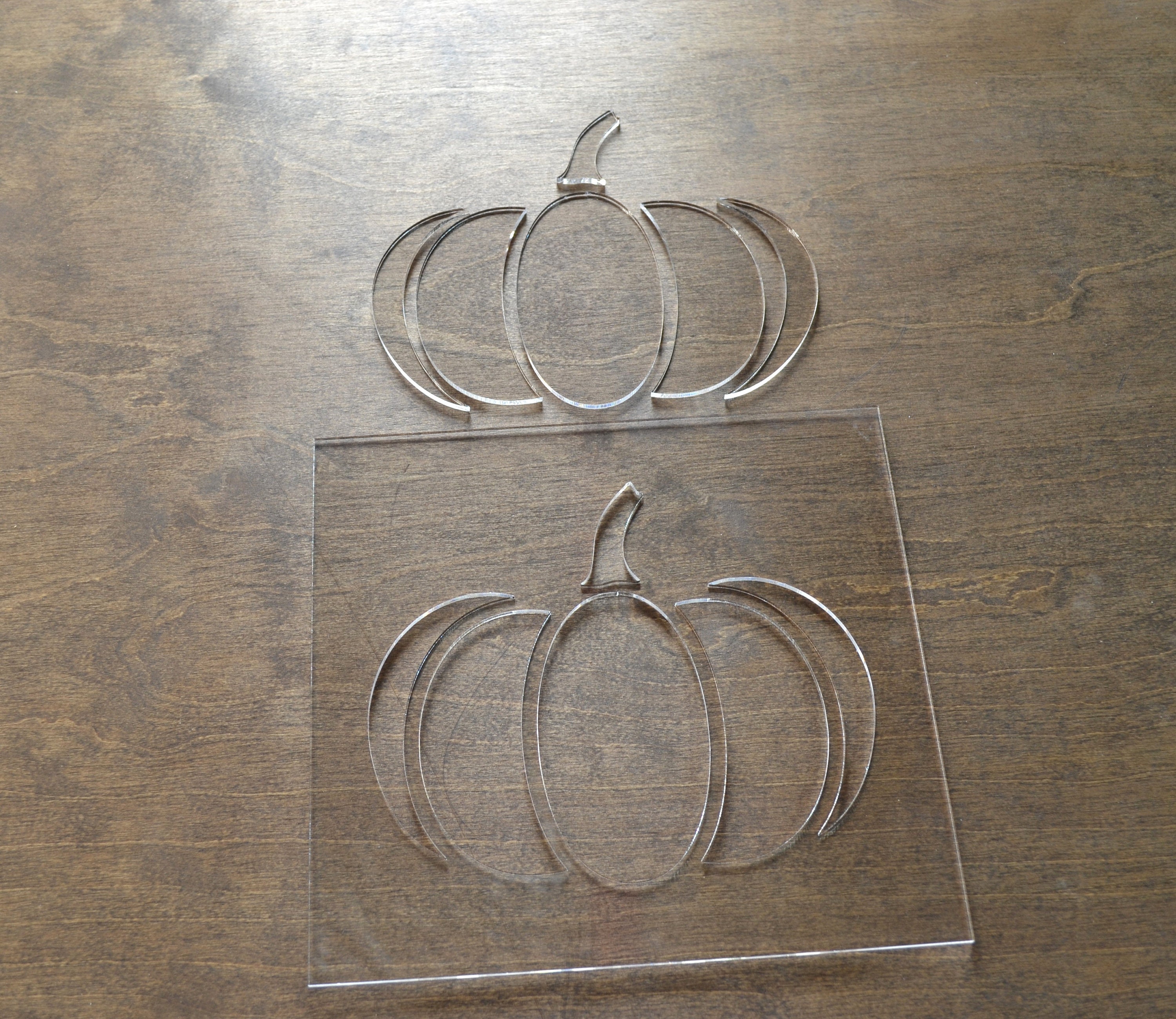 Pumpkin Router Template, Router Inlay Template, Clear Acrylic, Router ...