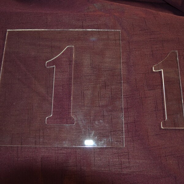 Number Router Template Etsy