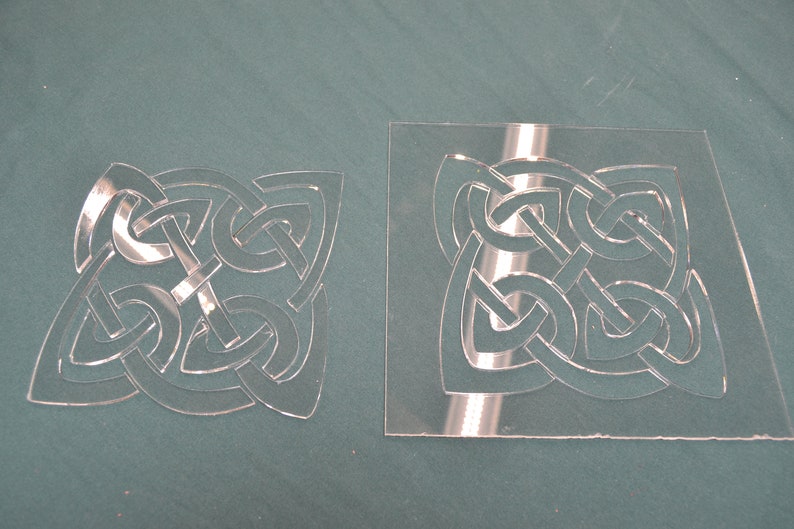 Celtic Knot Router Template Router Inlay Template Clear - Etsy
