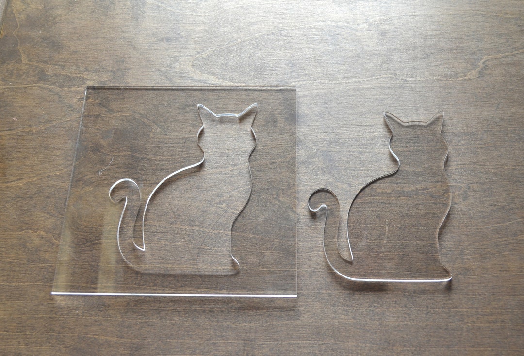 Cat Router Templates, Router Inlay Template, Clear Acrylic, Router Jig ...