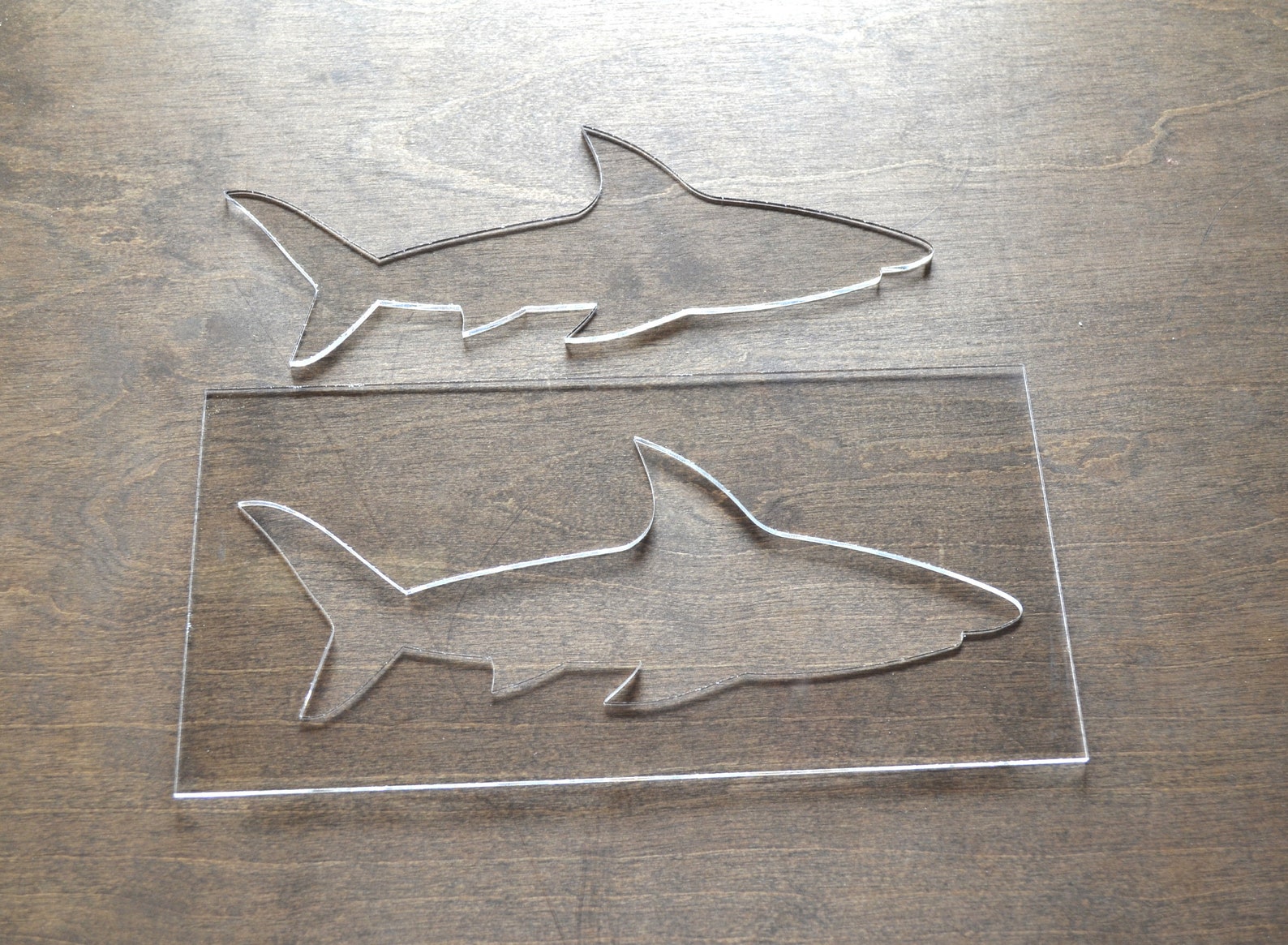 Shark Router Template, Router Inlay Template, Clear Acrylic, Router Jig ...