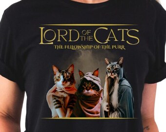 Lord of the cats t shirt hot sale