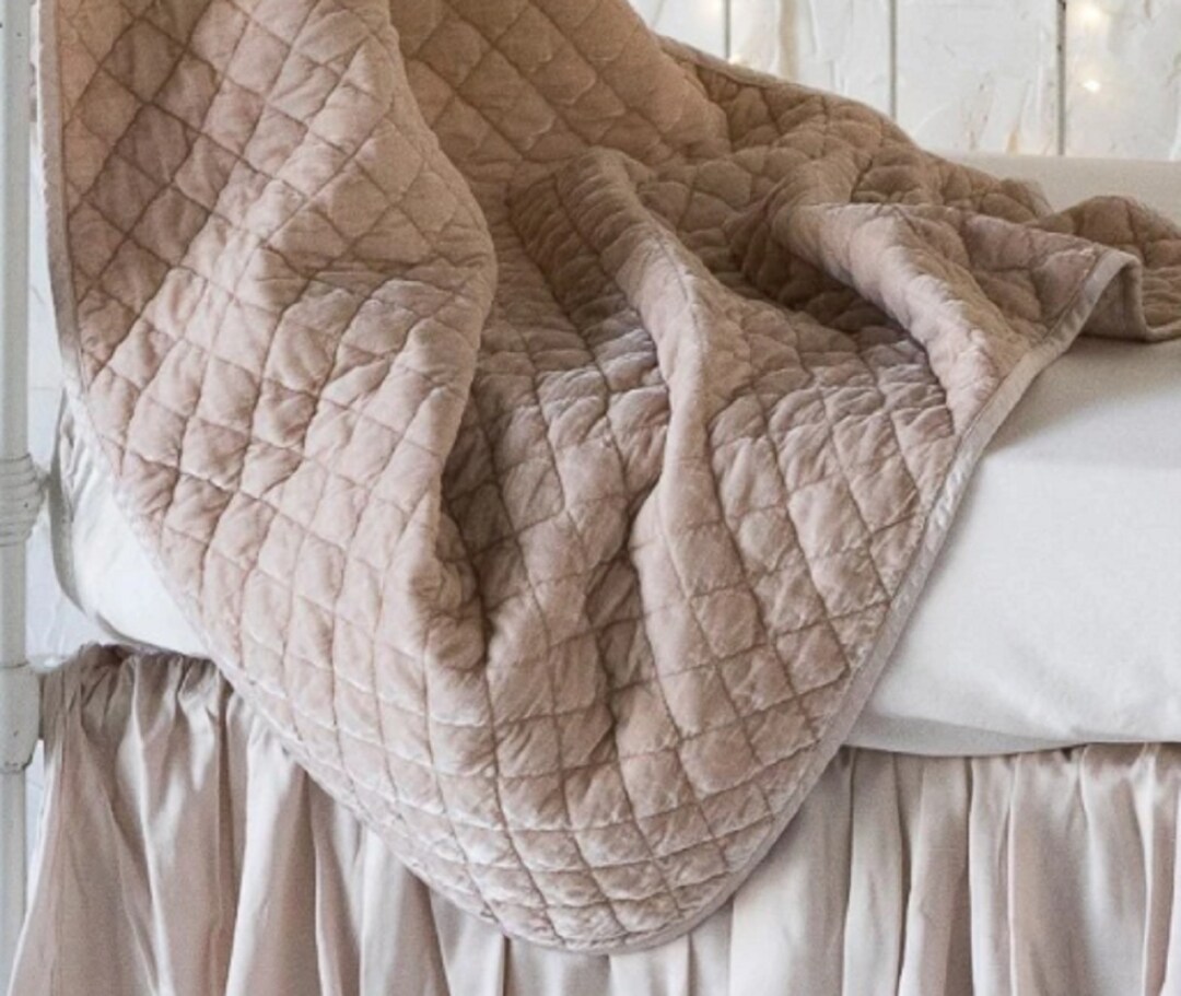 Pure Silk Baby Blanket With Organic Cotton Filling, Unique New Baby