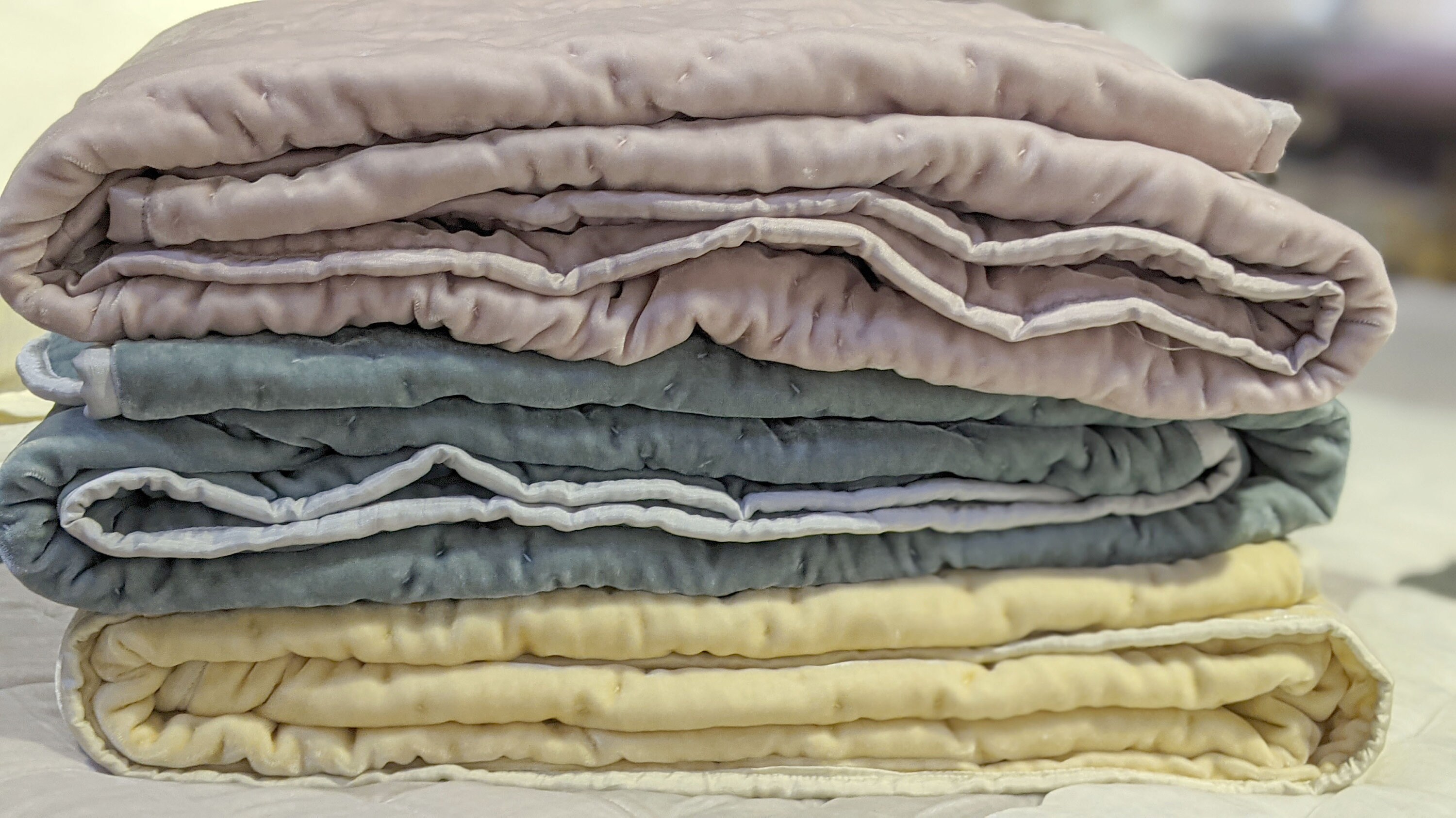 Pure Silk Baby Blanket With Organic Cotton Filling Unique New Etsy