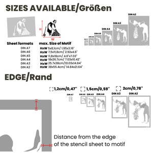 Schablone BANKSY Streetart, Auswahl B72-B78, DIN A7 / A6 / A5 / A4 / A3 / A2 Stencil für Graffiti, Airbrush, Vorlage für Wandbild, Malen Bild 2