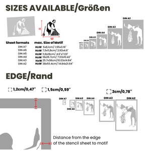 Schablone BANKSY Streetart, Auswahl B93-B99, DIN A7 / A6 / A5 / A4 / A3 / A2 Stencil für Graffiti, Airbrush, Vorlage für Wandbild, Kunst Bild 2