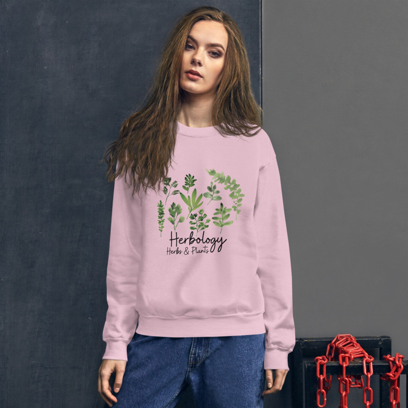 etsy herbology sweatshirt