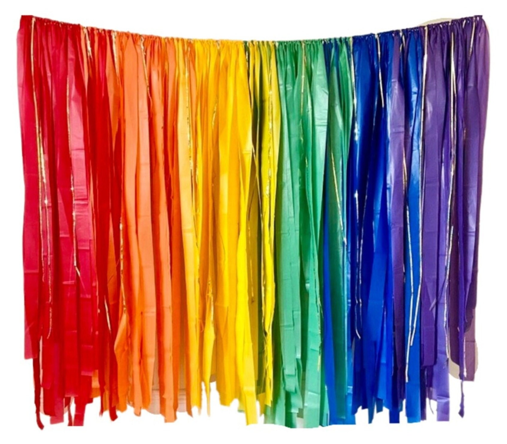 DIY Streamer Backdrop Kit, DIY Fringe Backdrop Kit, Make Your Own ...