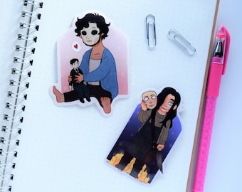 Vincent, Brahms - Die Cut Vinyl - Slasher Stickers
