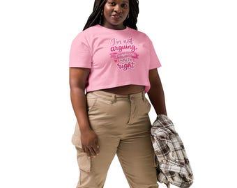 Sin discusiones - Top corto para mujer