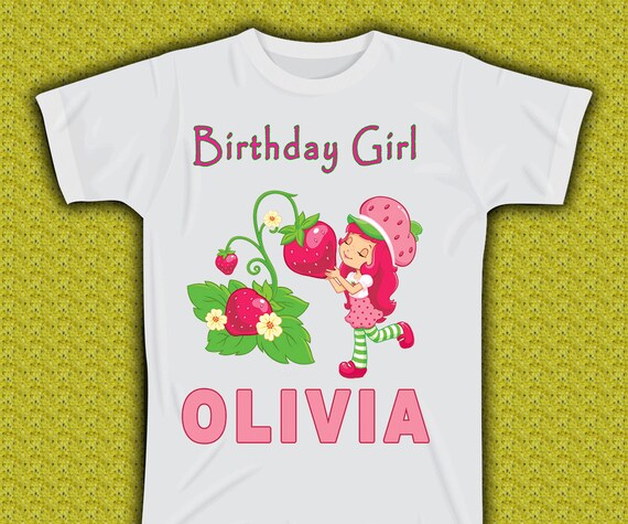 Strawberry Shortcake Iron on Transfer 