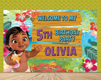 Moana Photo Booth Etsy