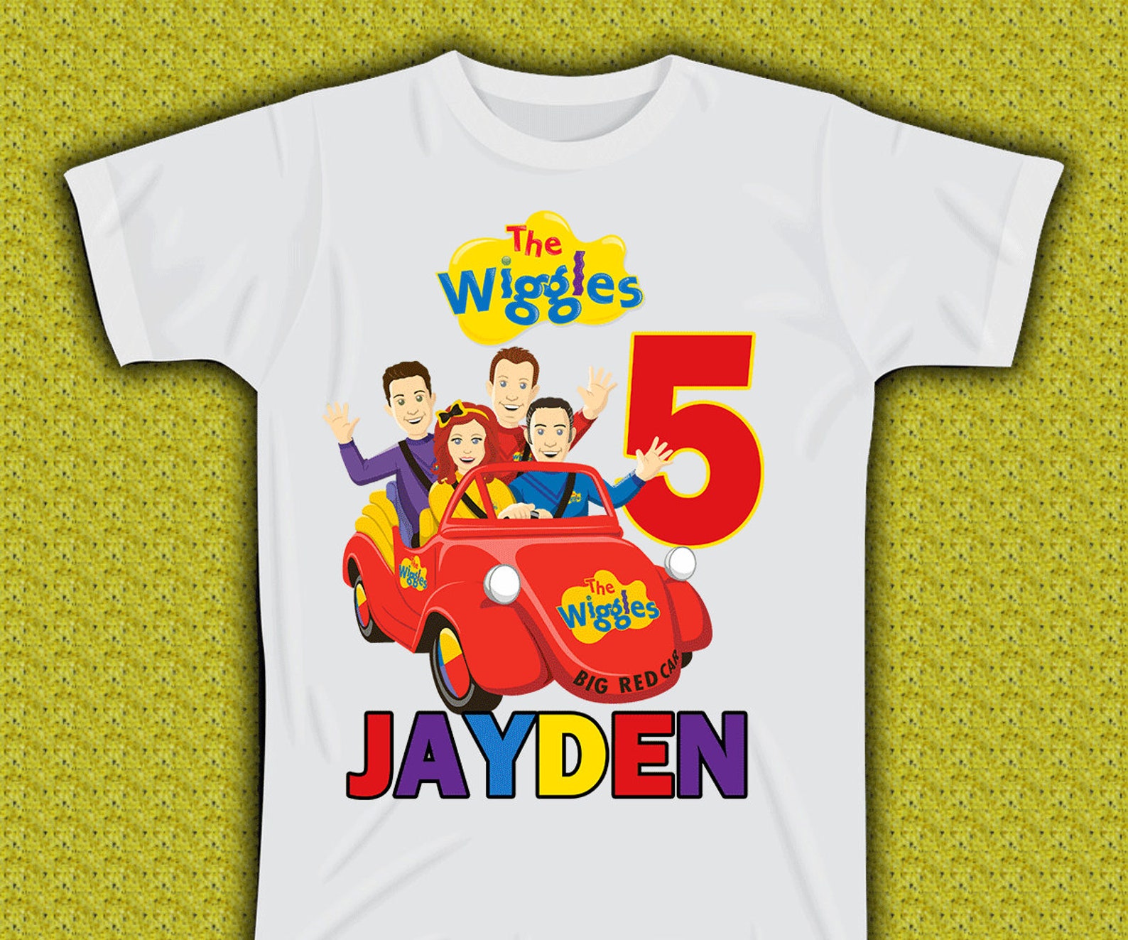 The Wiggles Iron on Transfer Design / the Wiggles Digital Etsy