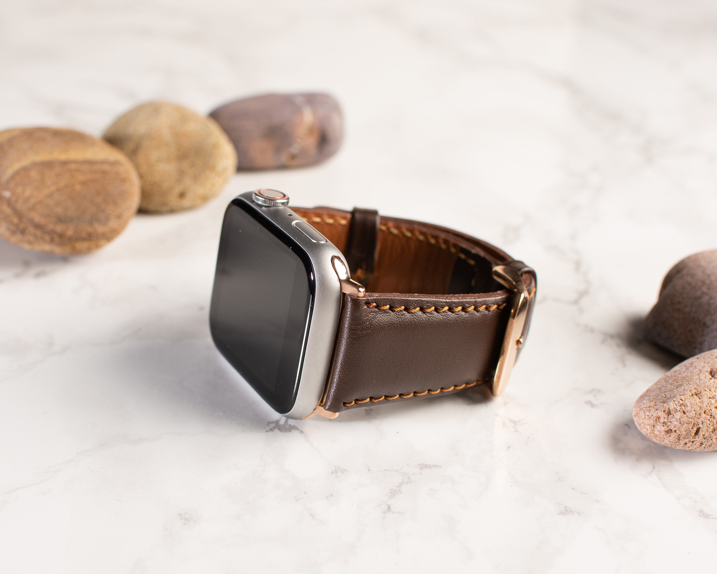 Apple Watch Straps for All Series 1 to 6 & SE. Genuine Leather Etsy UK