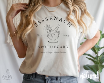 Outlander Shirt, Sassenach Shirt, Sassenach Apothecary, Fraser Shirt, Jamie Fraser, Outlander Gifts, Outlander Tee Shirt, Unisex Shirt