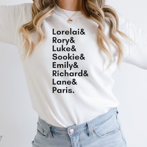 Rory Gilmore- Lorelai Gilmore -Emily Gilmore - Sookie - Sweatshirt Women - Gilmore Sweatshirt - I Smell Snow