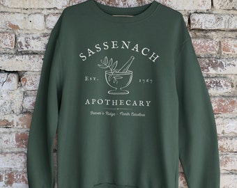 Outlander Sweatshirt, Sassenach Sweater, Jamie Fraser, Fraser&#39;s Ridge, Outlander Gifts for Women, Outlander, Unisex Crewneck Sweatshirt