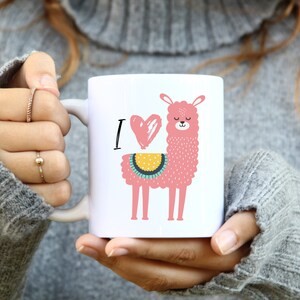 Llama Mug - Llama Gifts - Lama Mug - Lama Gift - Just A Girl Who Loves Llamas
